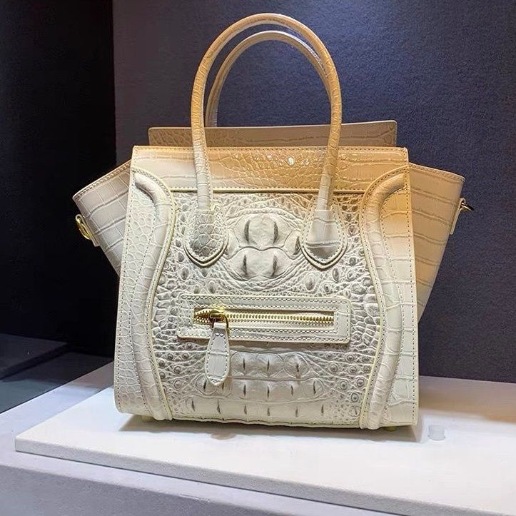 Women Bags Branded Sale - Luxury Designer Brand New Cowhide Crocodile