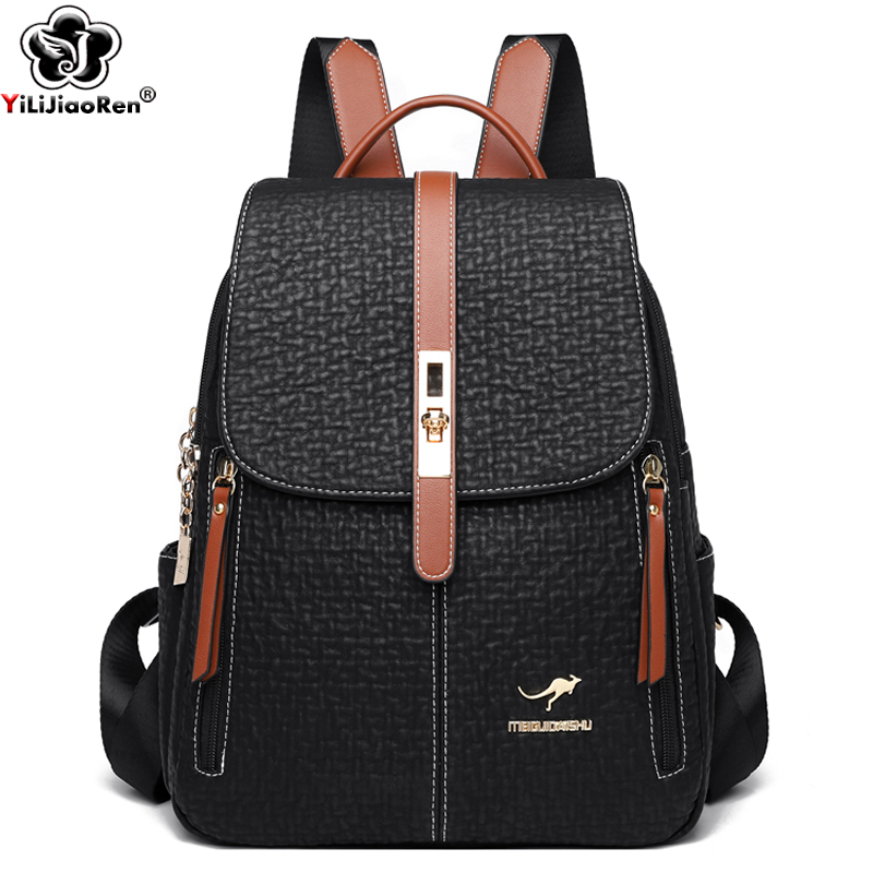 Mini Backpack Women - Fashion Backpacks Female High Quality Leather
