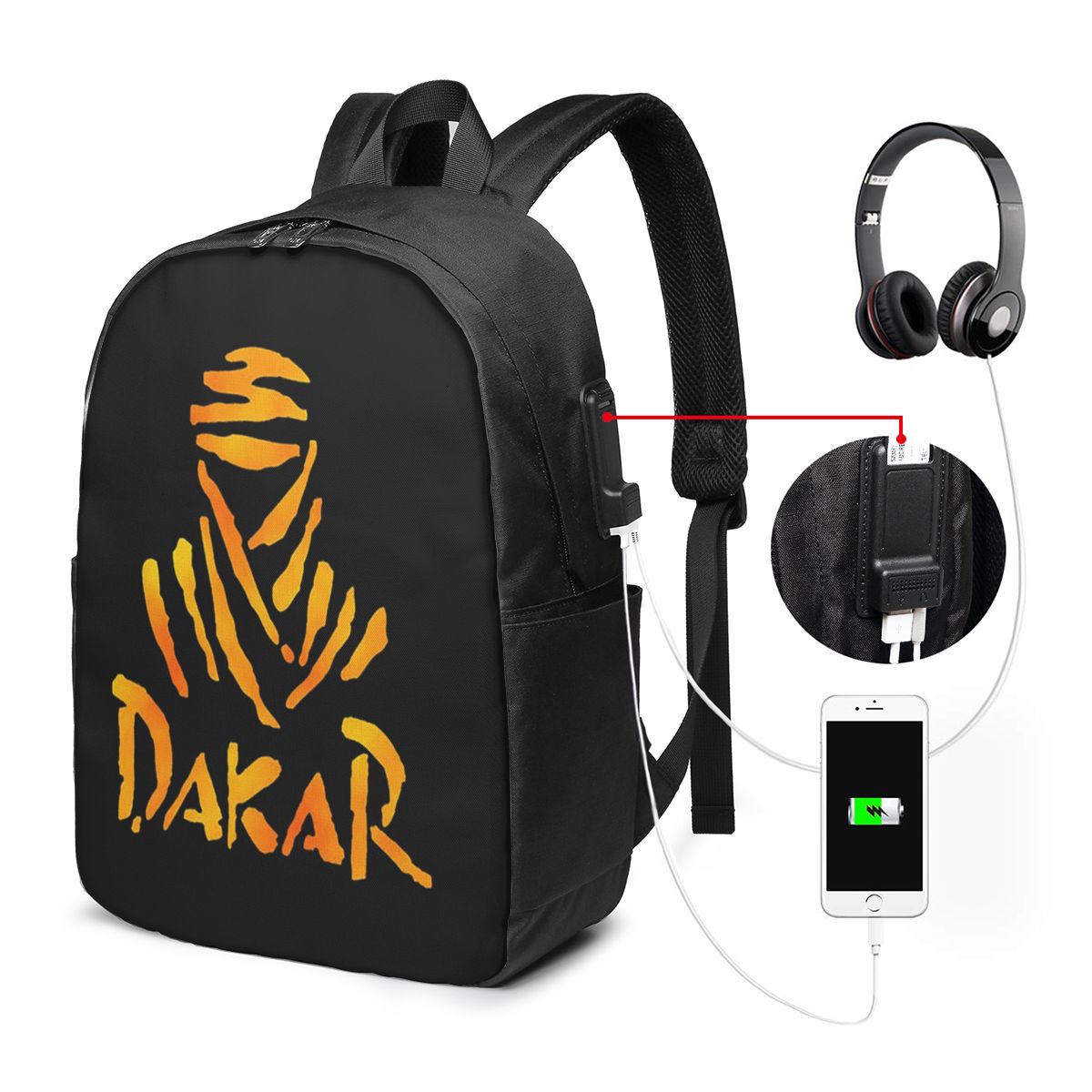 Women Bags Laptop - Dakar Rally Motorcycle Backpack Travel Notebook