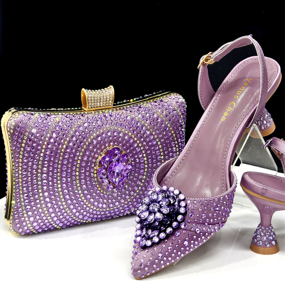 Women Bags Luxury - Venus Chan 2025 Italian Luxury Rhinestone