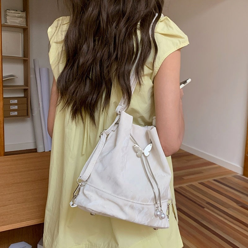 Women Mint Green Butterfly Dra - Mini Backpack Women ulasan dan harga