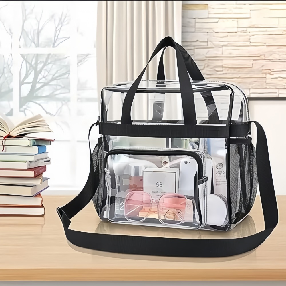 Clear Tote Bag Heavy Duty Plas - Women Bags For Work ulasan dan harga