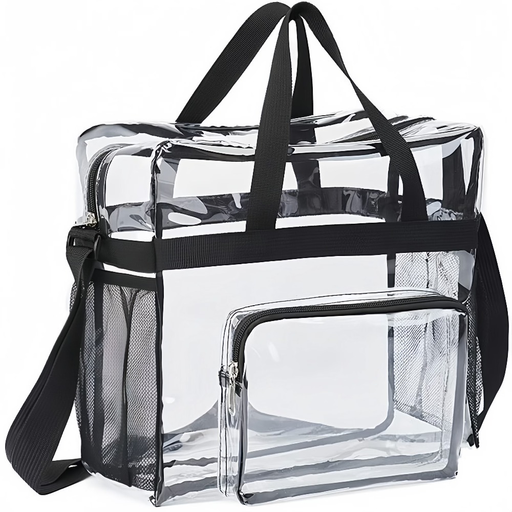 Clear Tote Bag Heavy Duty Plas - Women Bags For Work ulasan dan harga