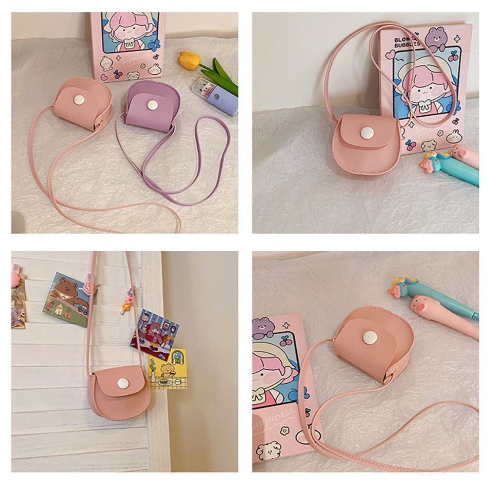 Child Girls Cross Body Bag PU  - Mini Purse Chain ulasan dan harga