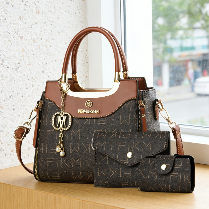 3-piece set of light luxury hi - Women Bags Luxury ulasan dan harga
