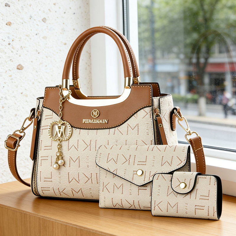 3-piece set of light luxury hi - Women Bags Luxury ulasan dan harga