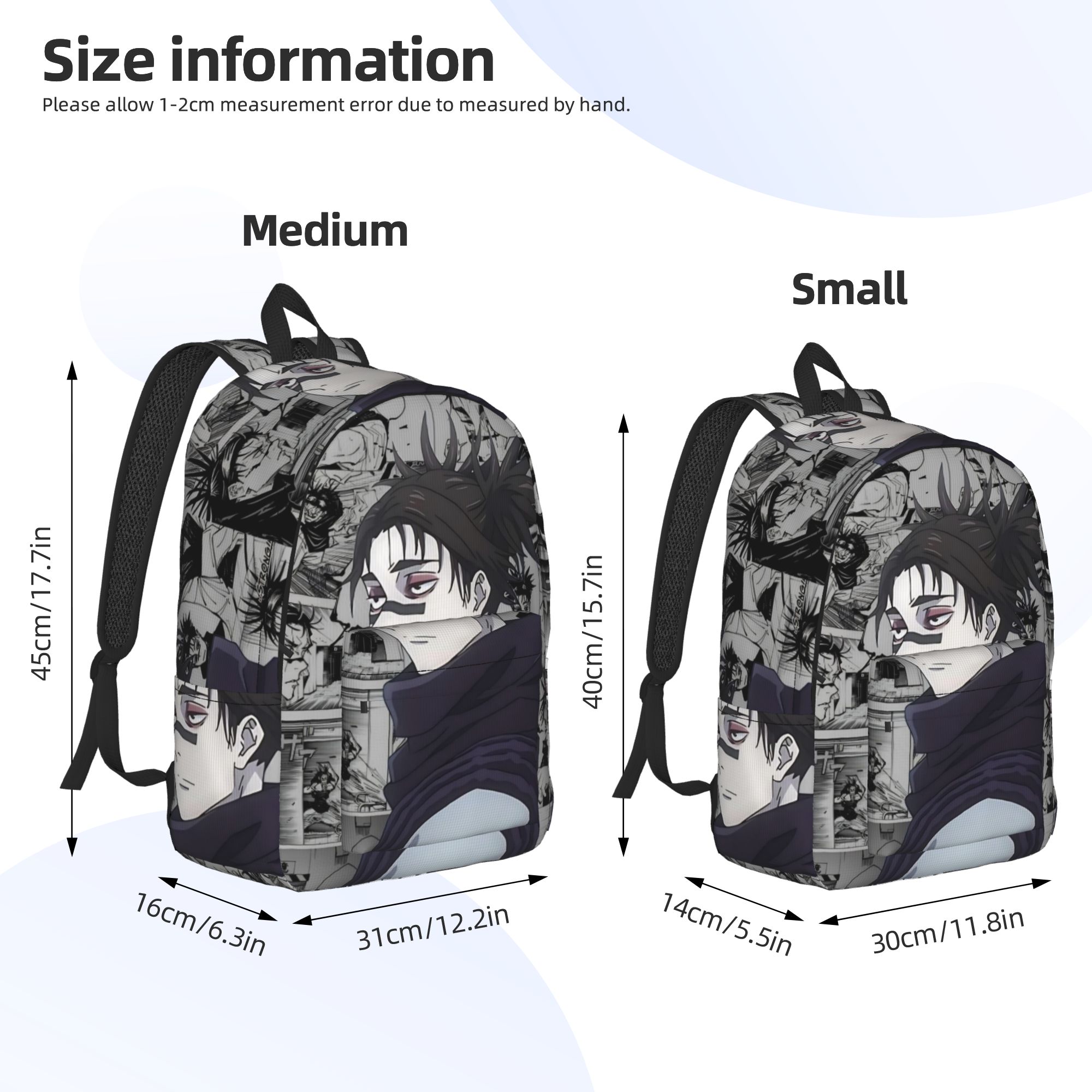 Choso Manga Backpack for Men W - Women Bags For Work ulasan dan harga