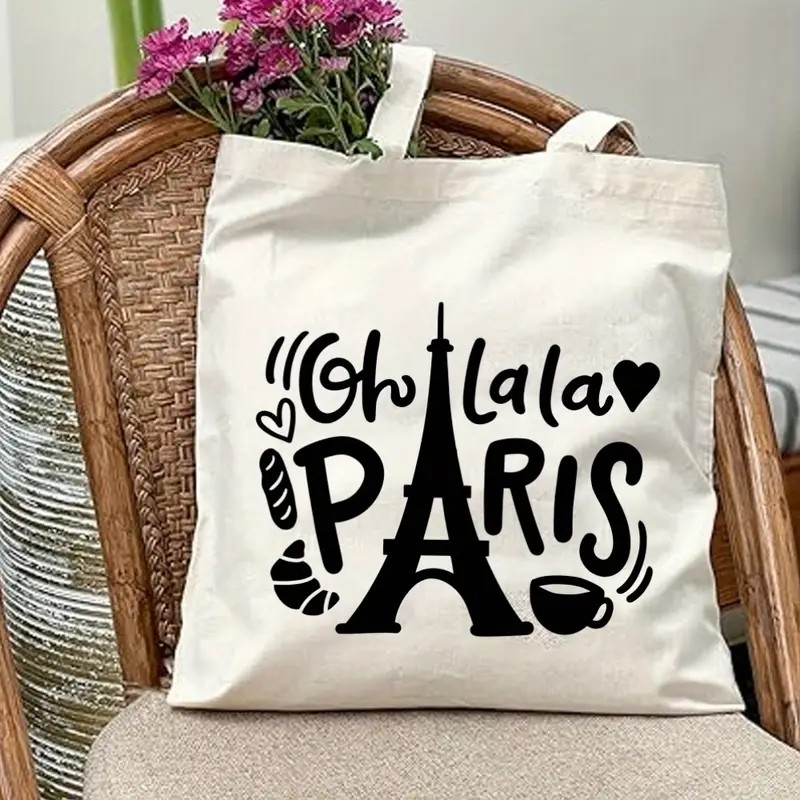 London UK Graphic Canvas Tote  - Women Bags Uk ulasan dan harga
