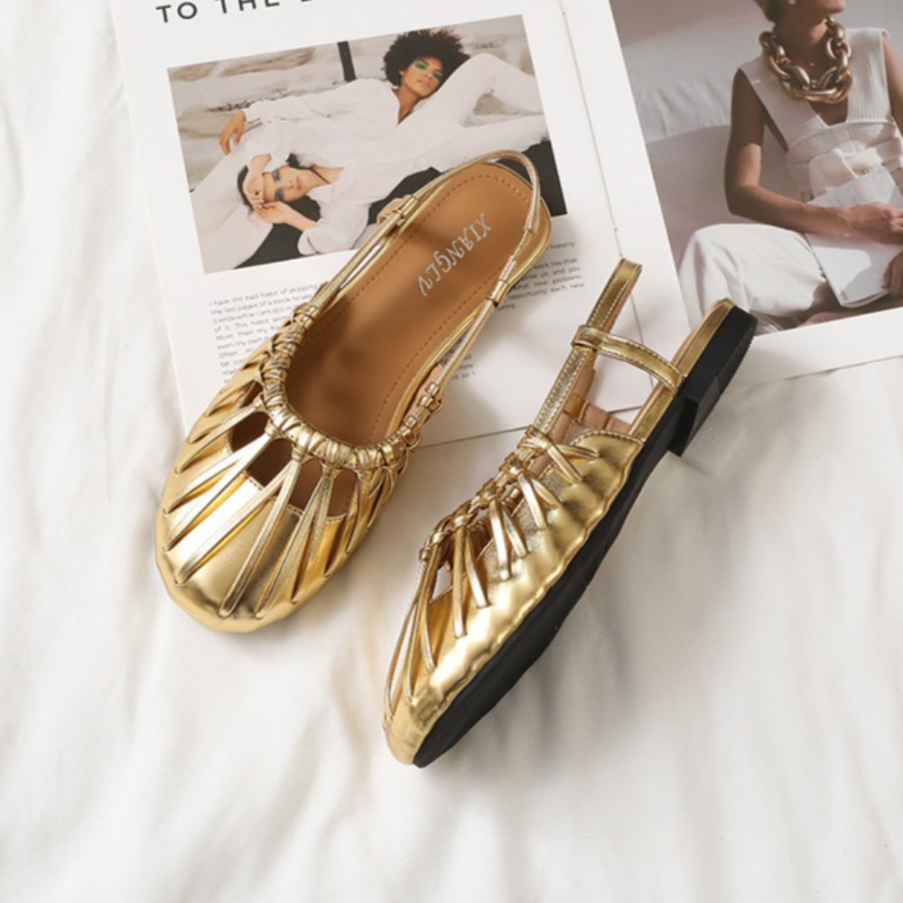 Women's Flat Sandals French Wo - Women Bags And Shoes ulasan dan harga
