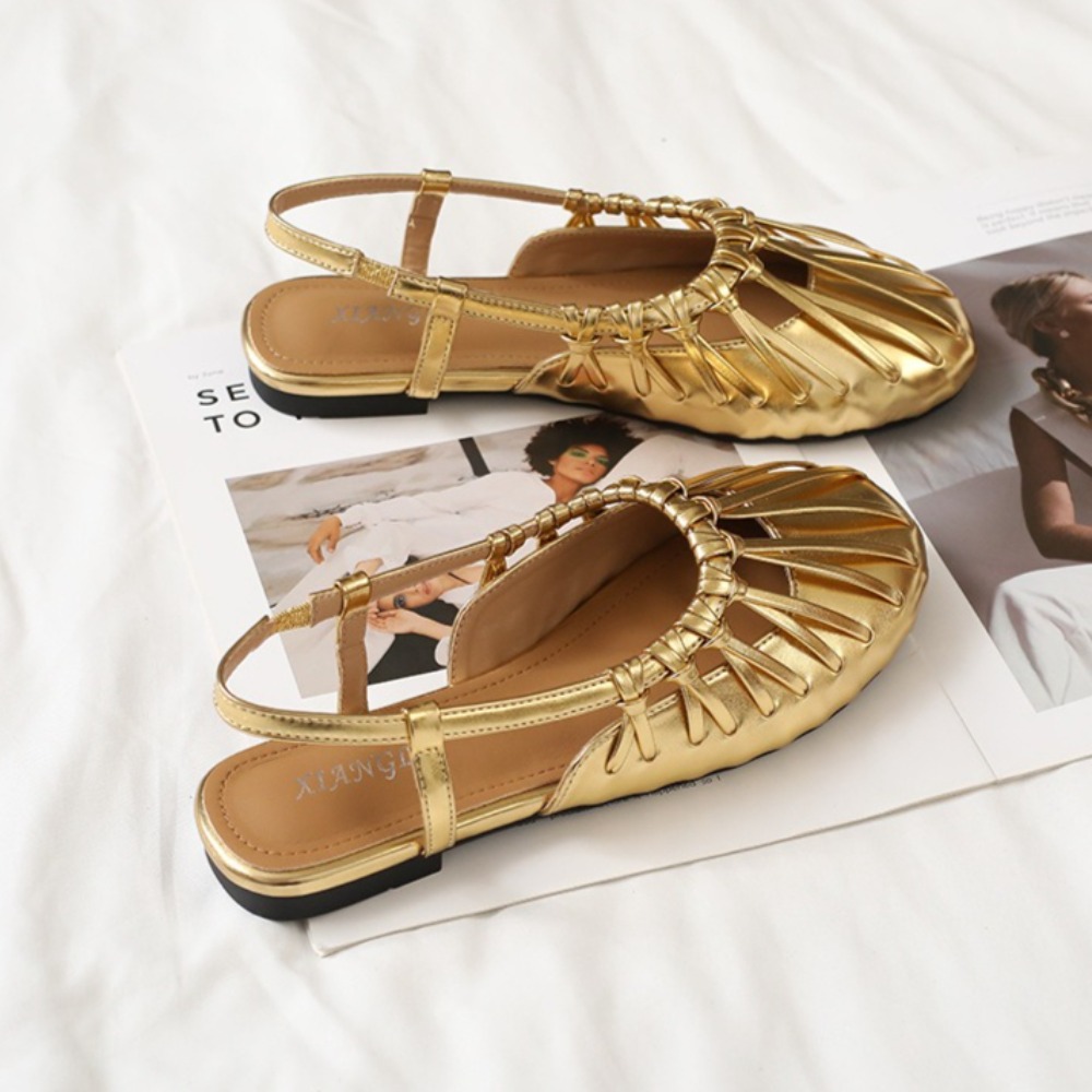 Women's Flat Sandals French Wo - Women Bags And Shoes ulasan dan harga