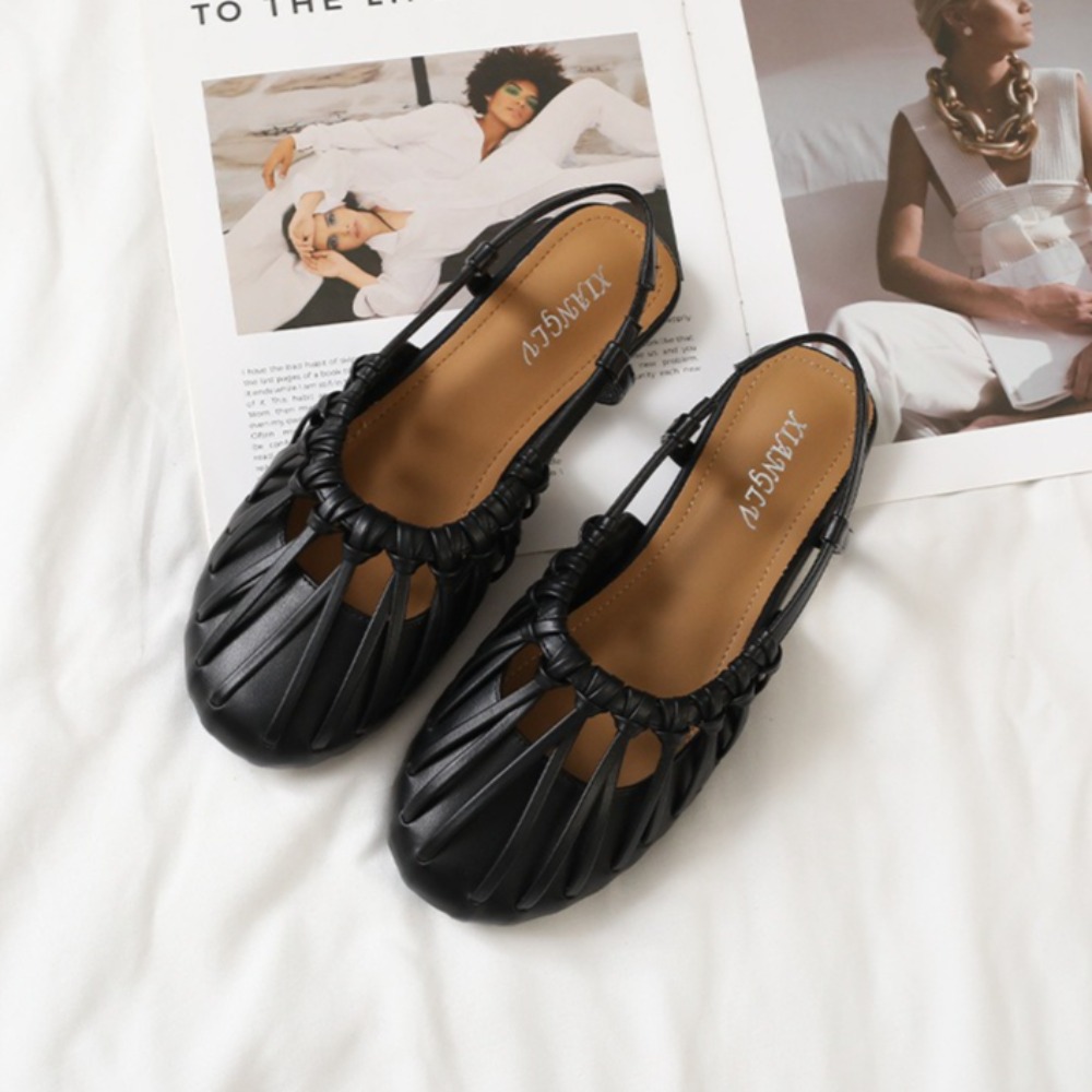 Women's Flat Sandals French Wo - Women Bags And Shoes ulasan dan harga
