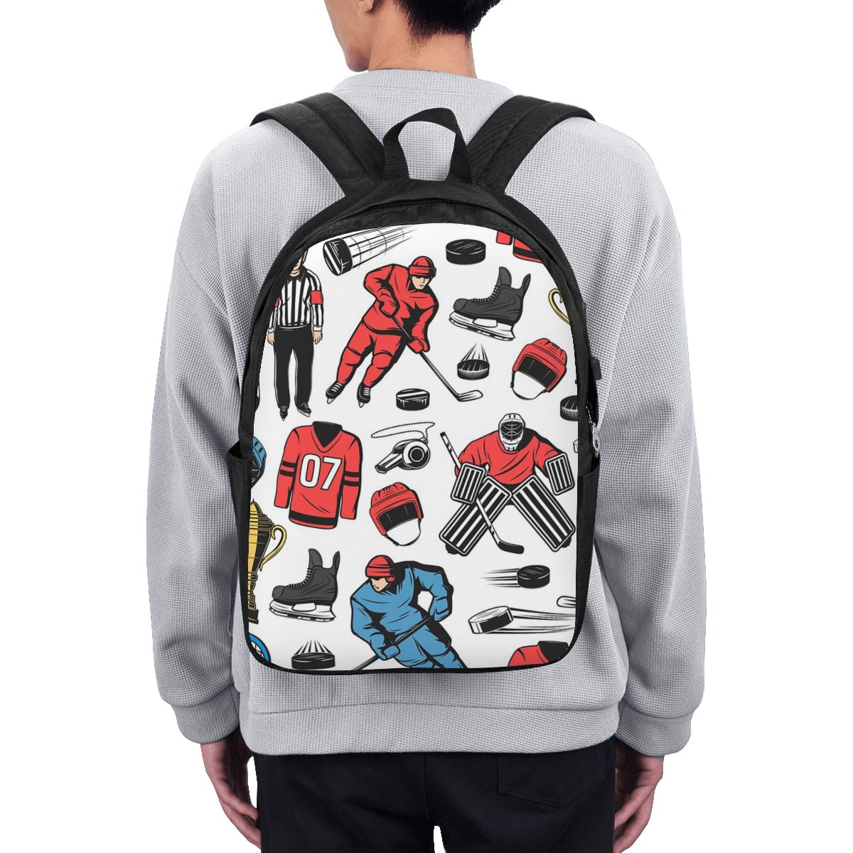 Ice Hockey Players On Rink Bac - Women Bags Laptop ulasan dan harga