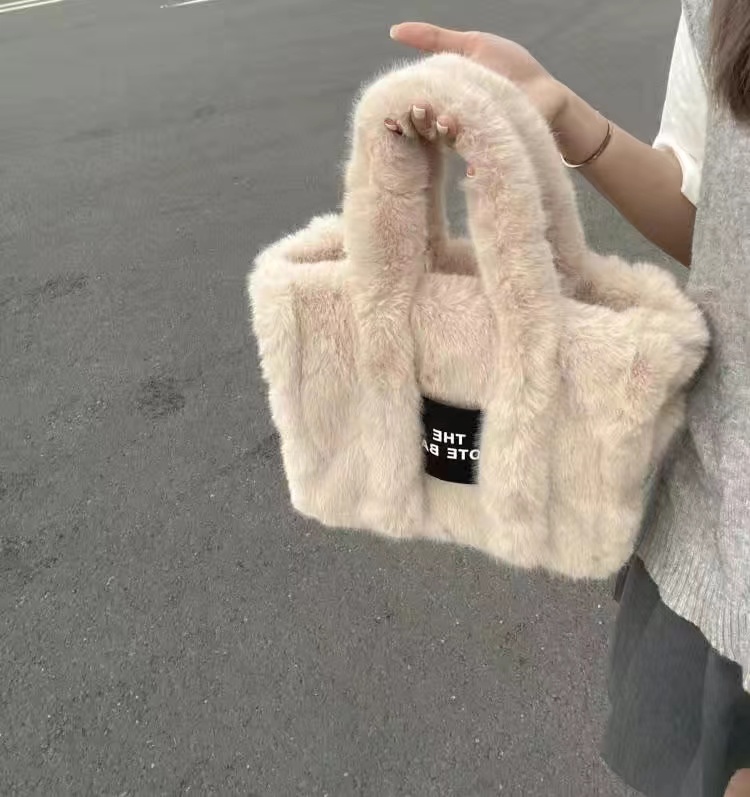 JIAERDI Casual Plush Tote Bag  - Women Bags Low Price ulasan dan harga
