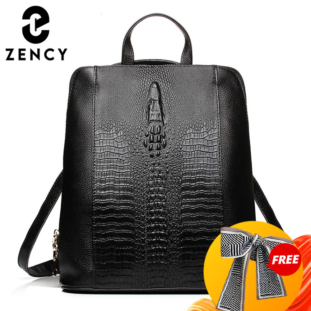 Zency 100% Genuine Leather Kna - Mini Backpack Women ulasan dan harga