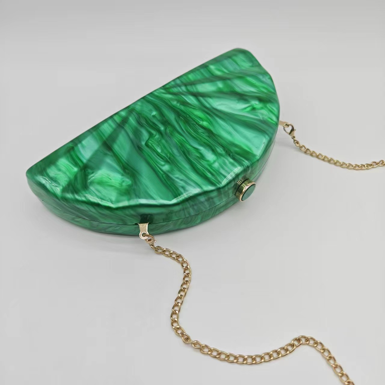 Women Brand Half Moon Circular - Mini Purse Chain ulasan dan harga