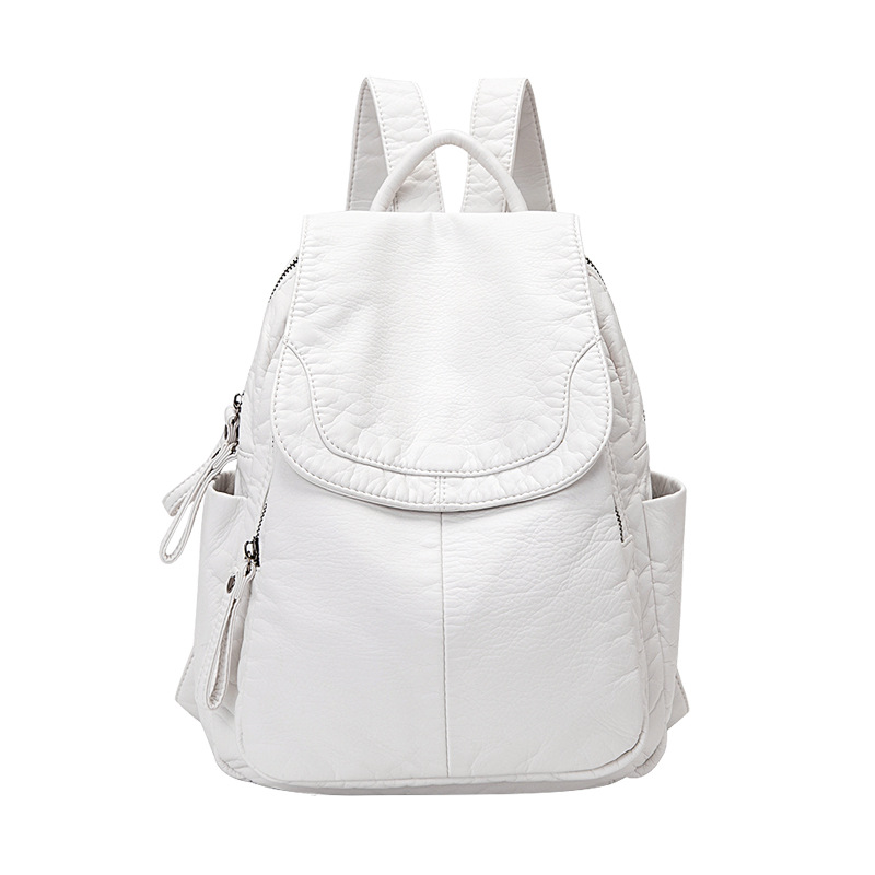 Women's Backpack White Washed  - Mini Backpack Women ulasan dan harga