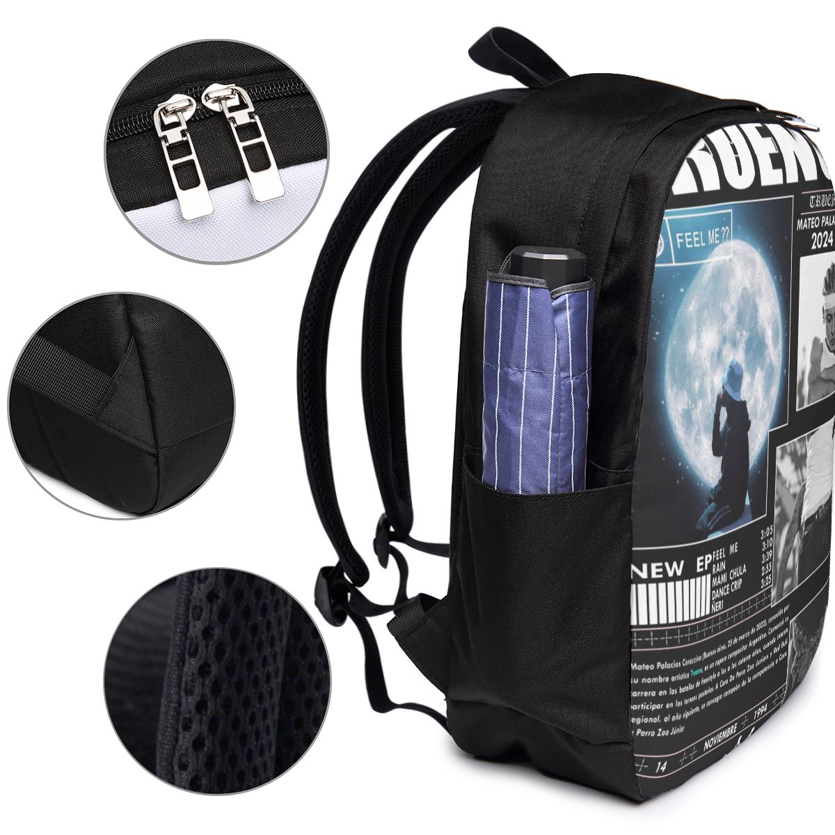 Funny Trueno Hip Hop Rapper Ba - Women Bags Laptop ulasan dan harga