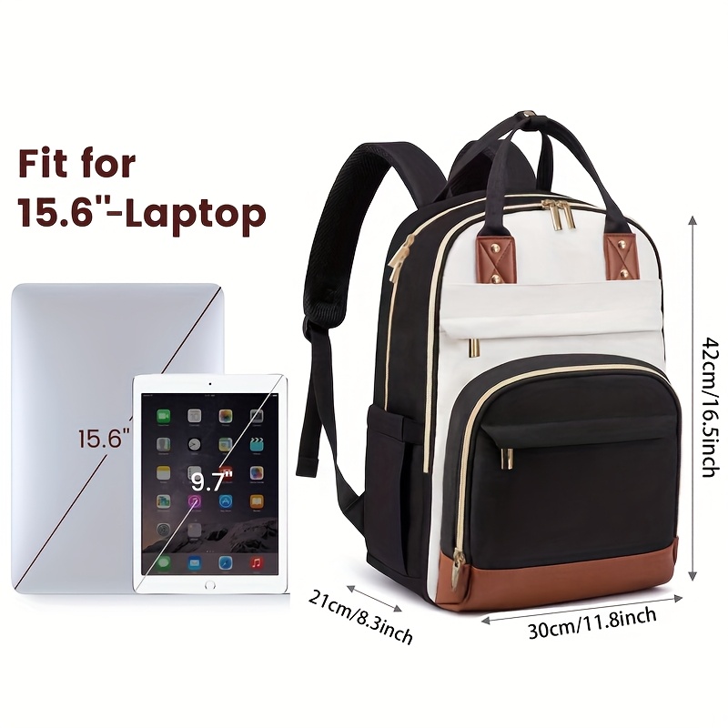 Women Two Tone Laptop Backpack - Women Bags Laptop ulasan dan harga