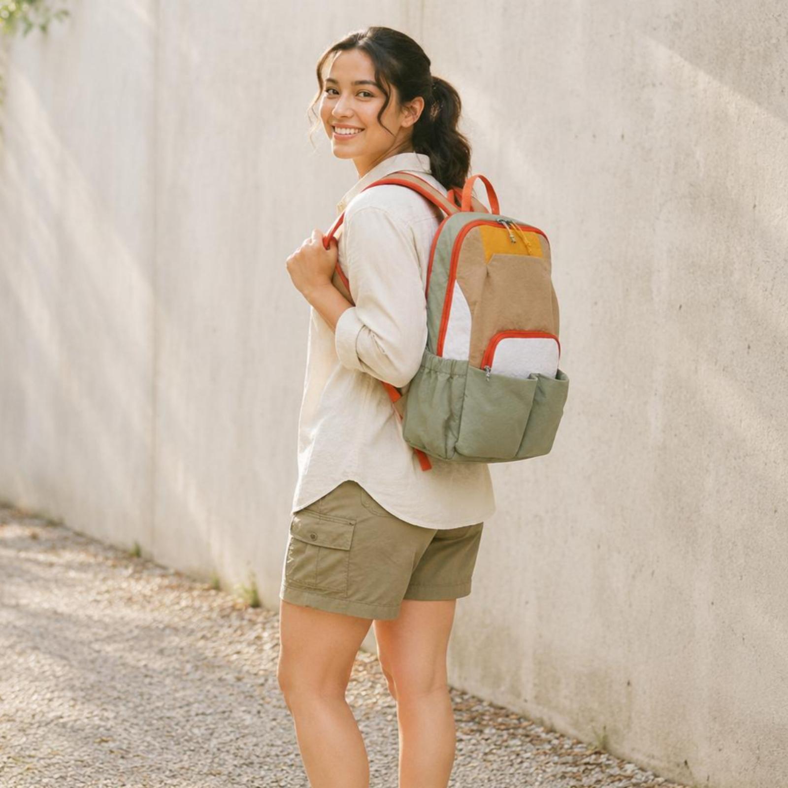 Outdoor Travel Rucksack Classi - Women Bags Pack ulasan dan harga
