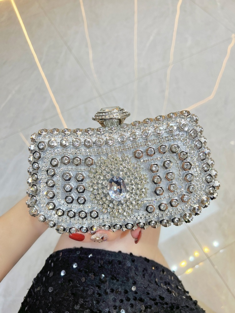 New Sparkling Rhinestones Hand - Mini Purse Chain ulasan dan harga