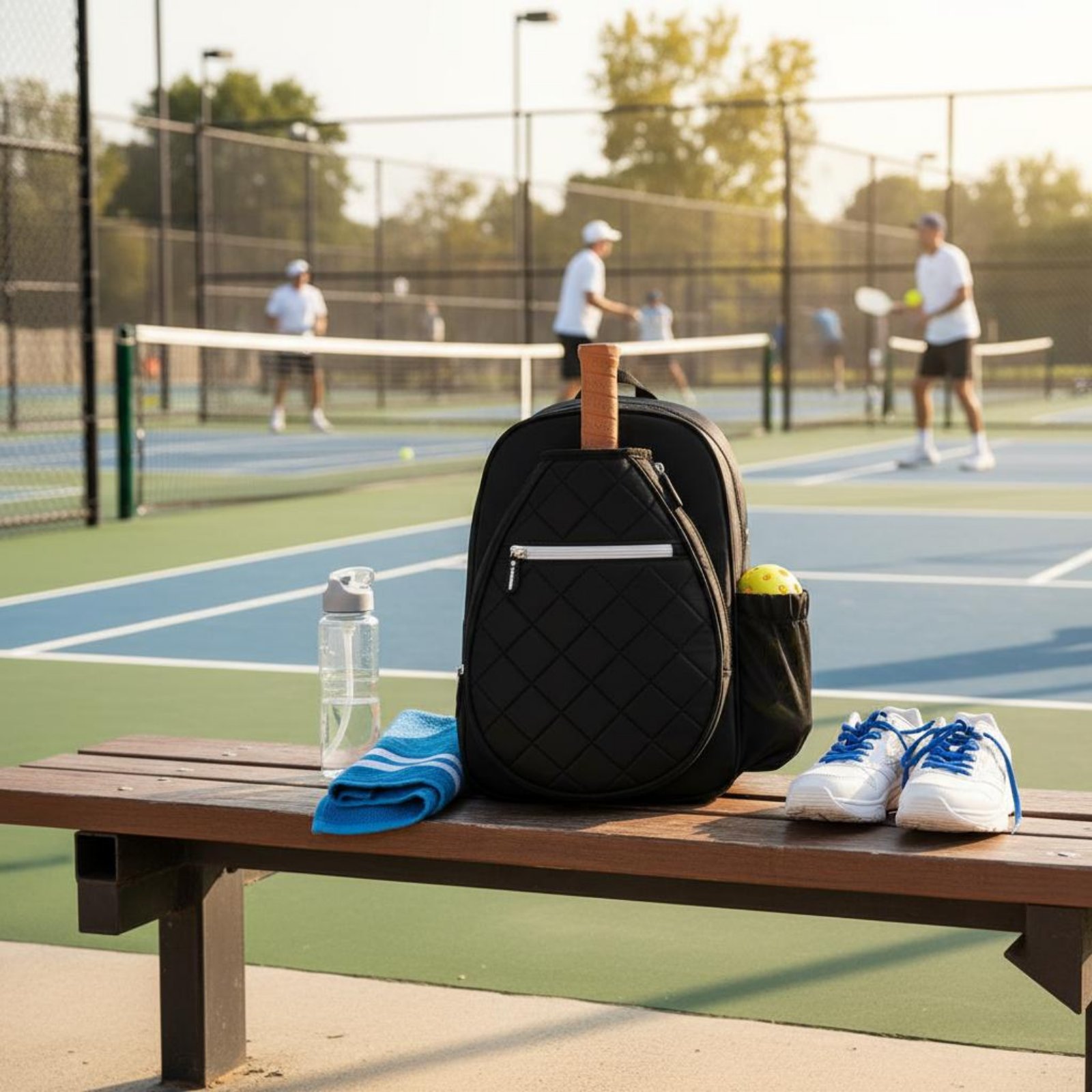 Quilted Pickleball Backpack Li - Women Bags And Shoes ulasan dan harga
