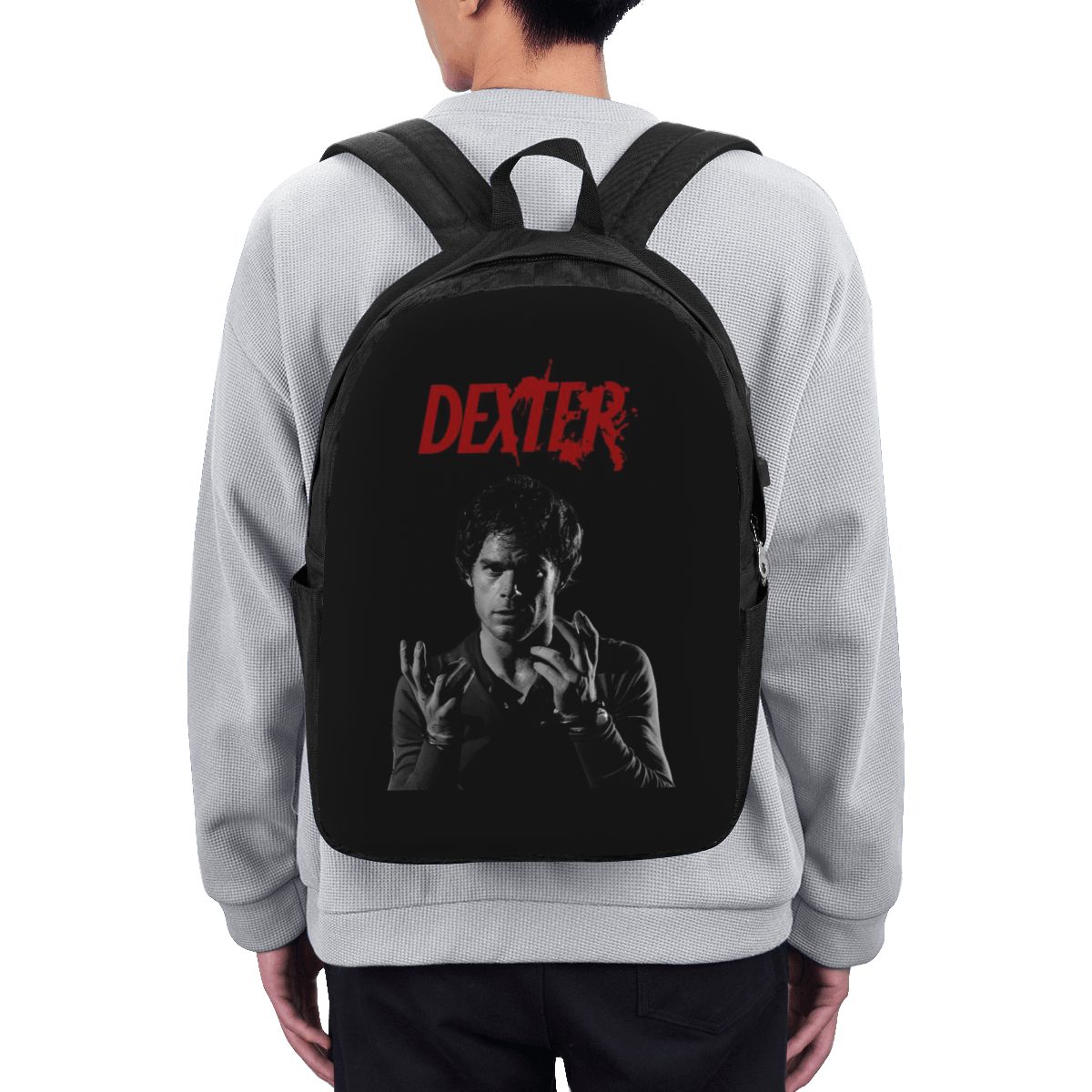 Movie Dexter Morgan Backpack T - Women Bags Laptop ulasan dan harga