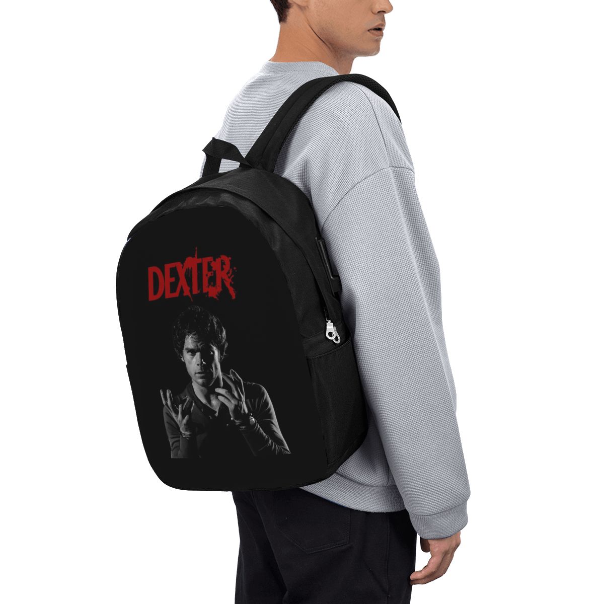 Movie Dexter Morgan Backpack T - Women Bags Laptop ulasan dan harga