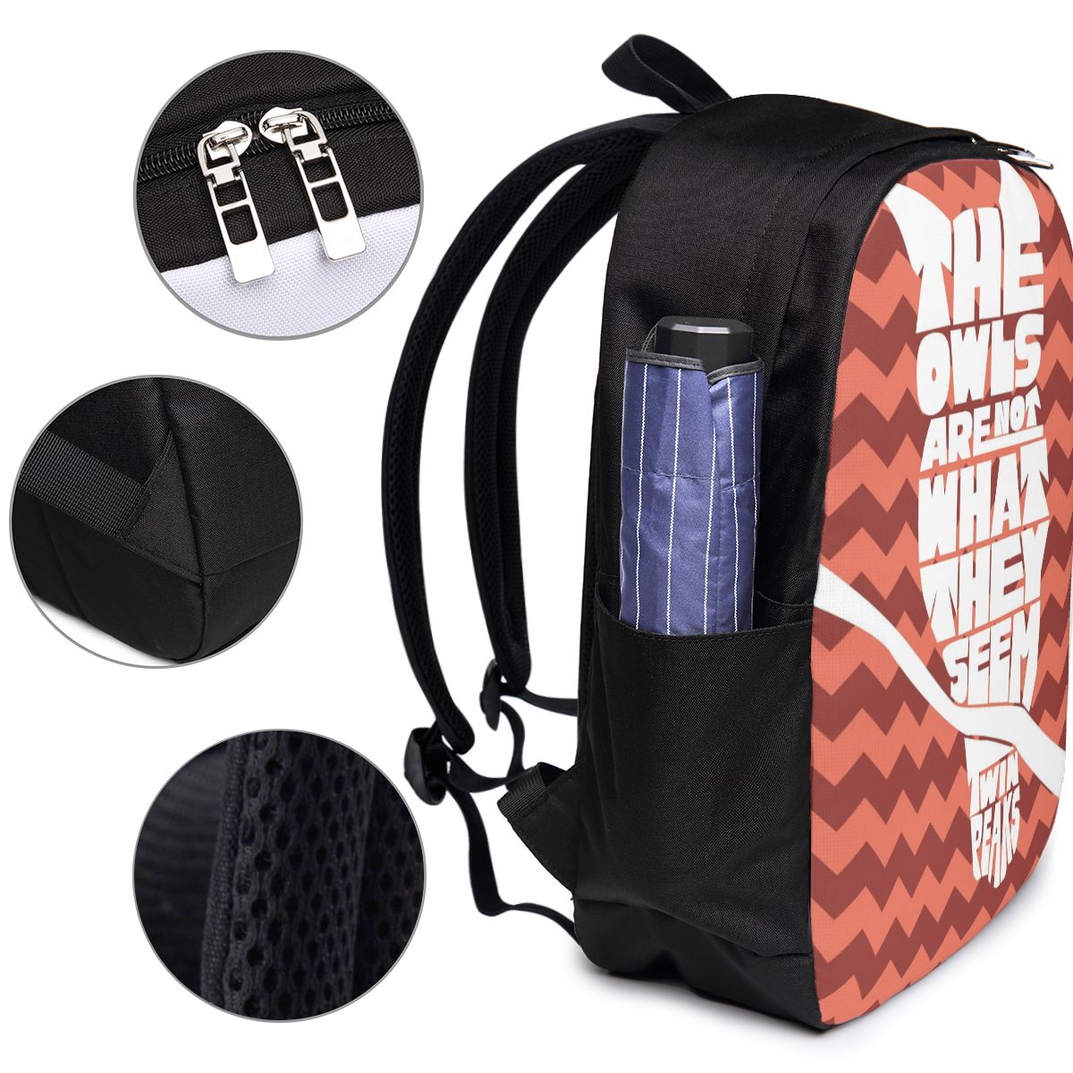 Twin Peaks Red Room Backpack T - Women Bags Laptop ulasan dan harga