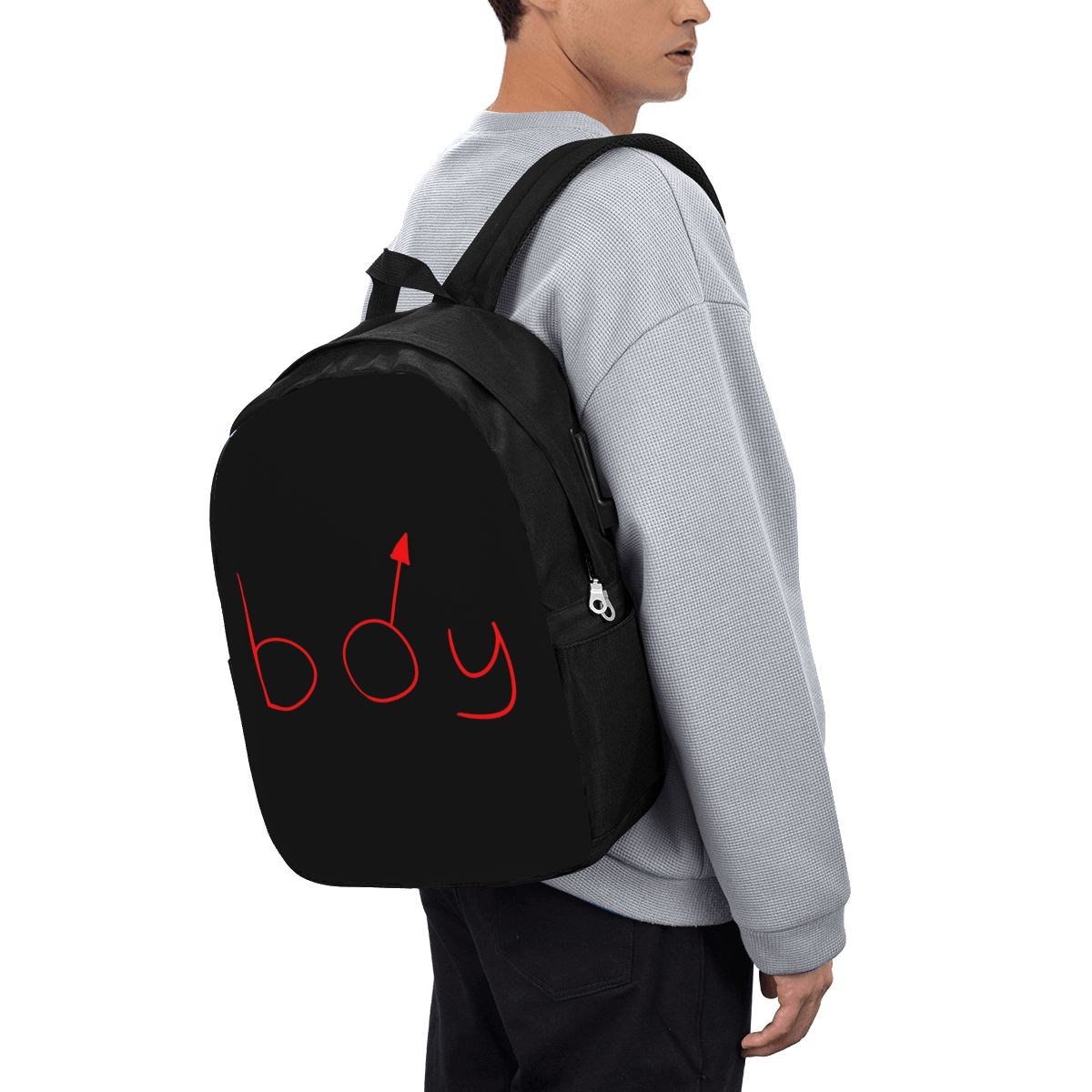 Boymoder Hat And Shirt Backpac - Women Bags Laptop ulasan dan harga