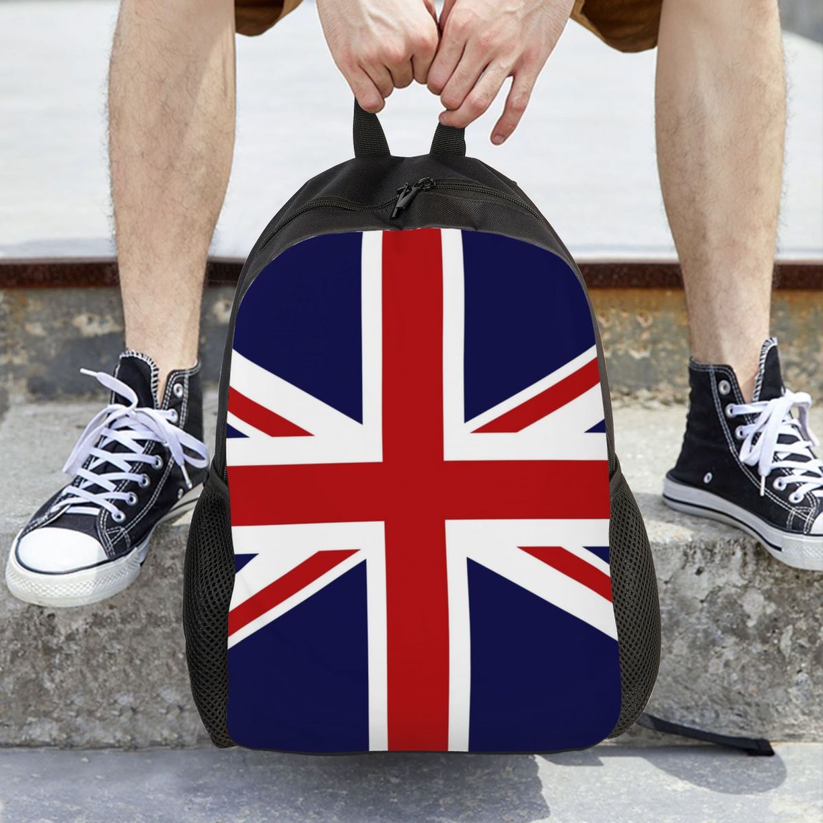 Union Jack Flag Of The UK Back - Women Bags Uk ulasan dan harga