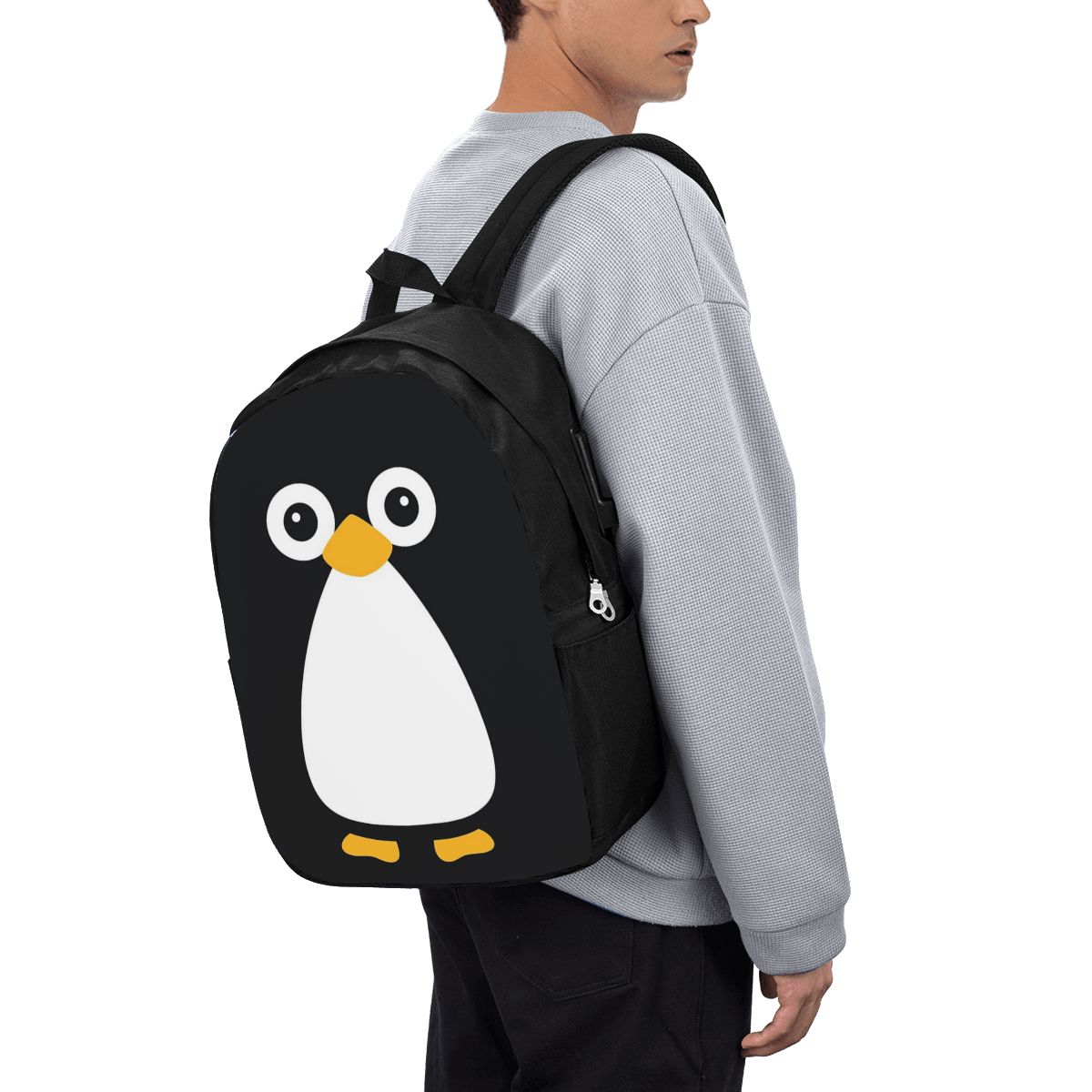 Cute Vector Penguin Backpack T - Women Bags Laptop ulasan dan harga