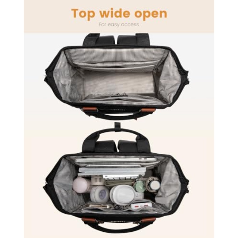 Laptop Backpack for Women, Tea - Women Bags For Work ulasan dan harga