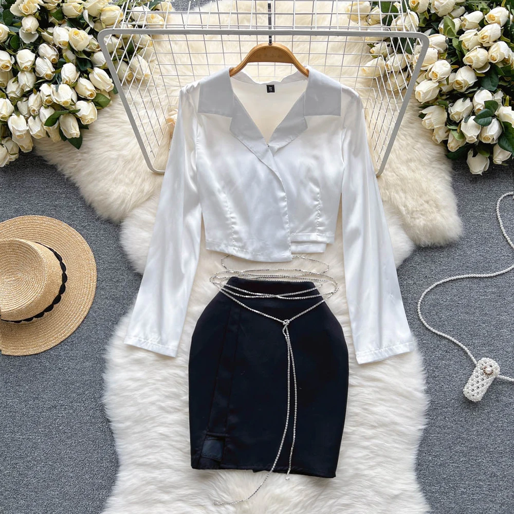 Fashion 2 Pieces SET Outfits E - Women Bags Office ulasan dan harga